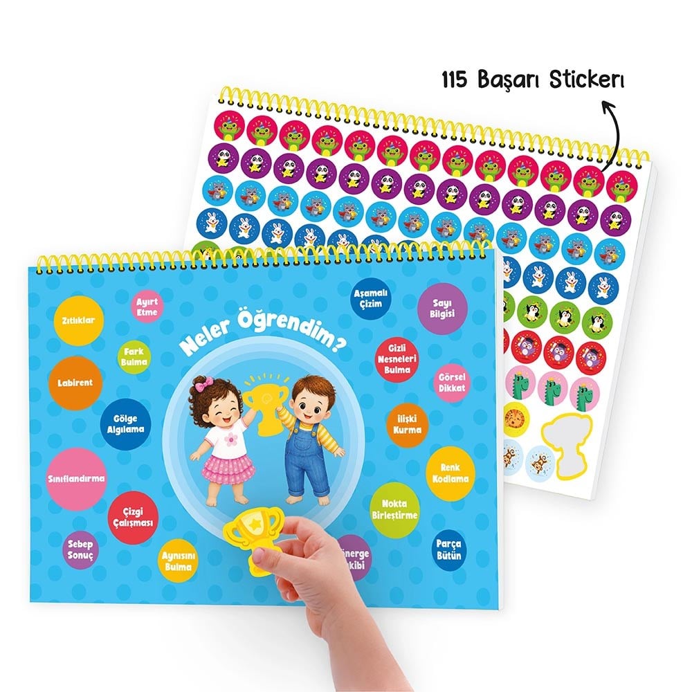 Yükselen ZekaZeka Parkuru Bebek Eksik Bırakmayan Kitap