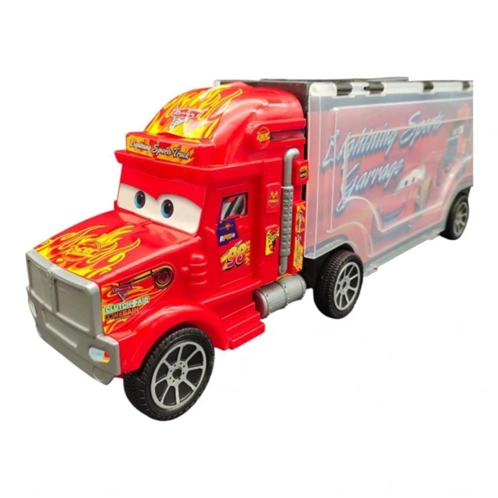 ToysanToysan 10 Metal Araçlı Car Racer Tır Garaj Seti