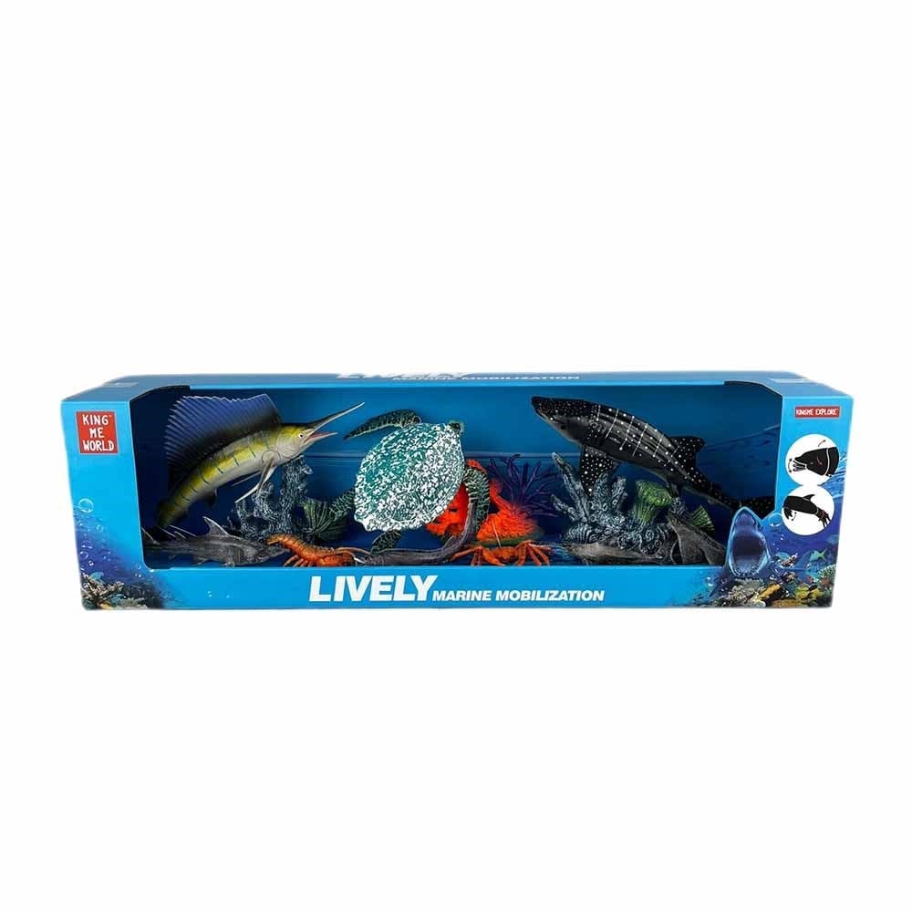 GokidyGokidy Kutulu 12 Parça Okyanus Canlıları Seti