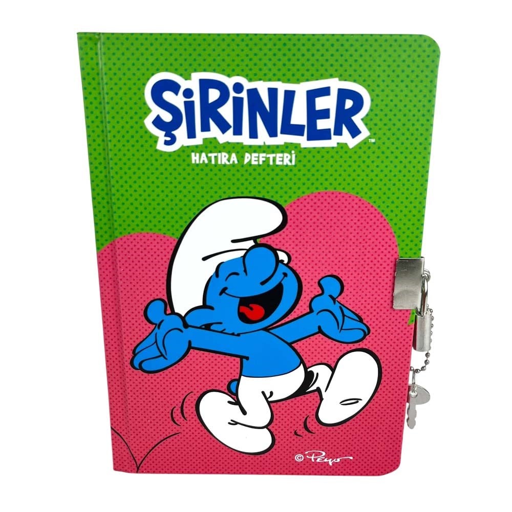 GıptaŞirinler Kilitli Hatıra Defteri 96 Yaprak