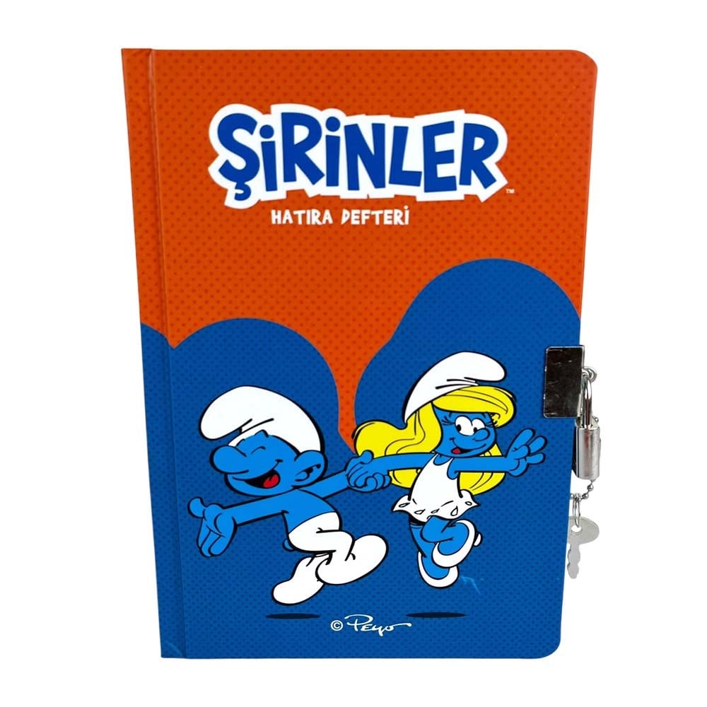GıptaŞirinler Kilitli Hatıra Defteri 96 Yaprak