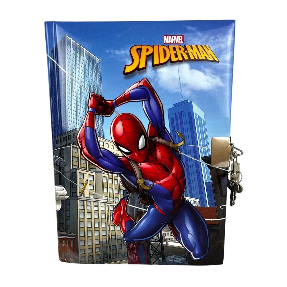 Keskin ColorSpiderman 14x20 80 Yaprak Kilitli Hatıra Defteri