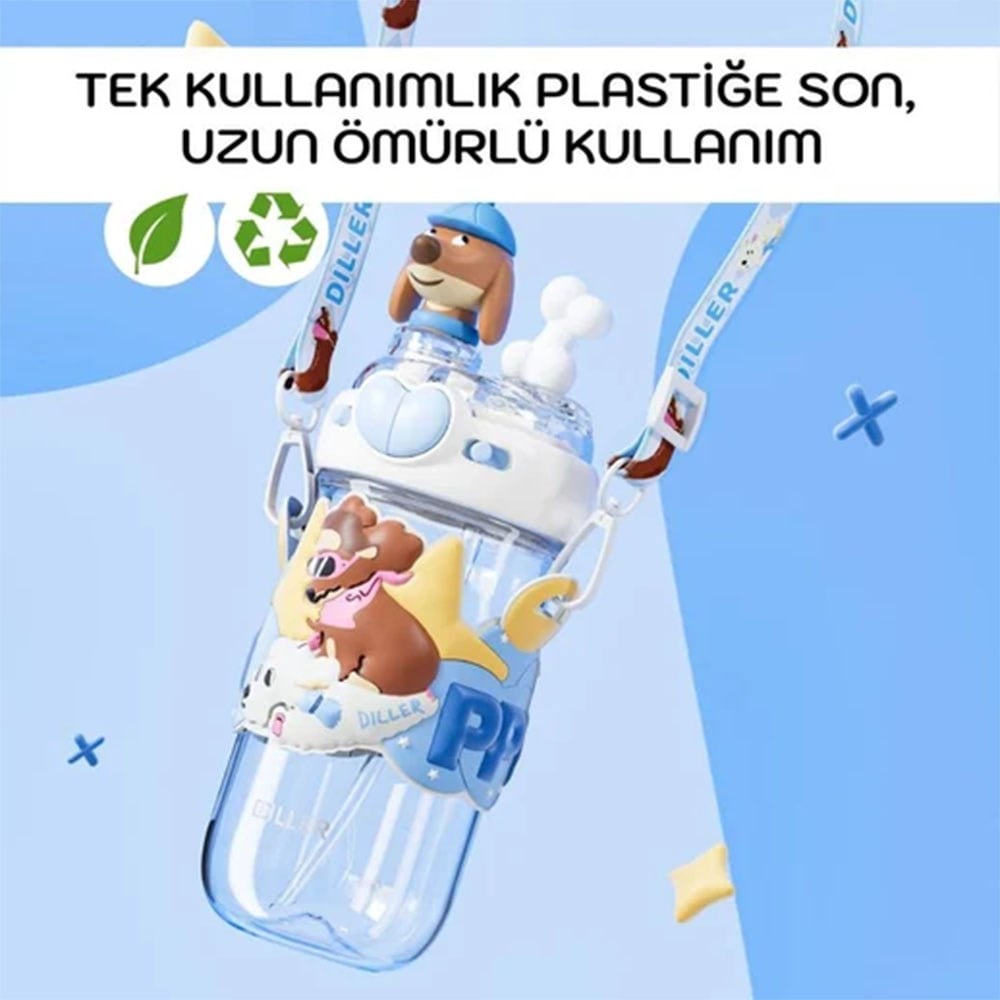 Vagon LifeVagonlife 580 Ml Boyun Askılı Su Matarası