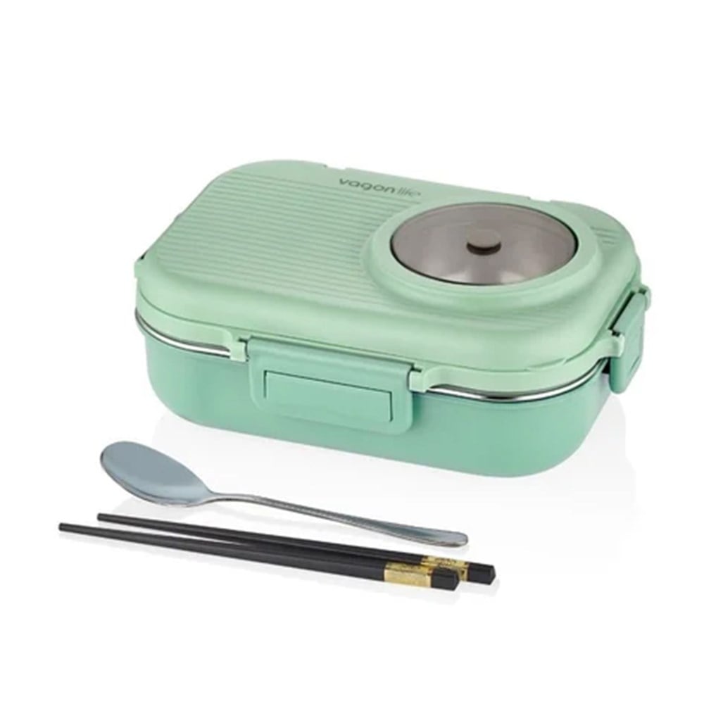 Vagon LifeVagonlife Çelik Hazneli Lunchbox Yeşil