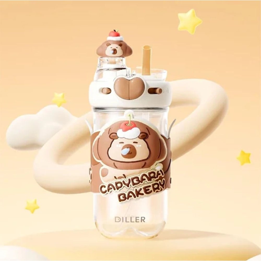 Vagon LifeVagonlife 580 Ml Capybara Desenli Su Matarası