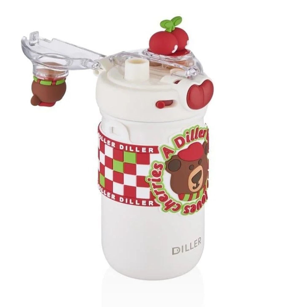 Vagon LifeVagonlife 520 Ml Ayıcık Desenli Paslanmaz Çelik Termos