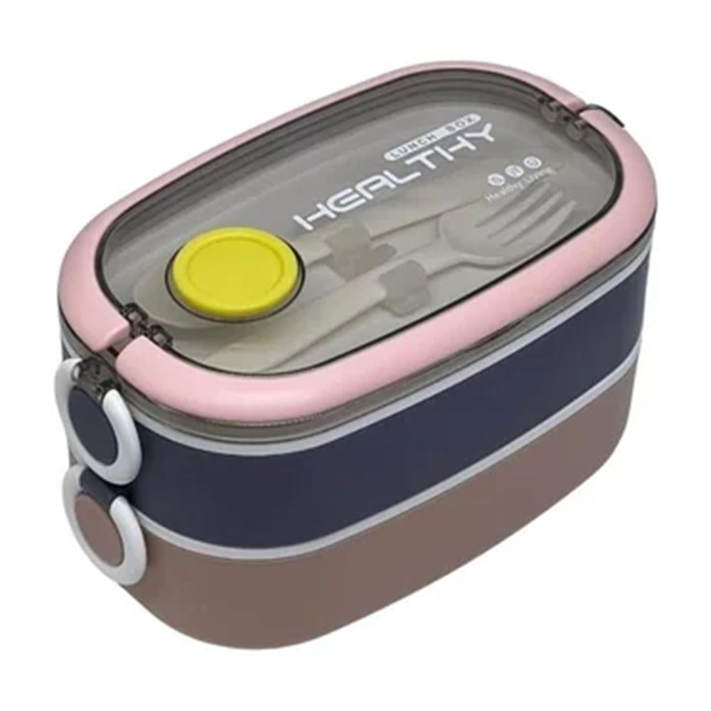 Vagon LifeVagonlife 900 Ml 2 Katlı Lunchbox Pembe