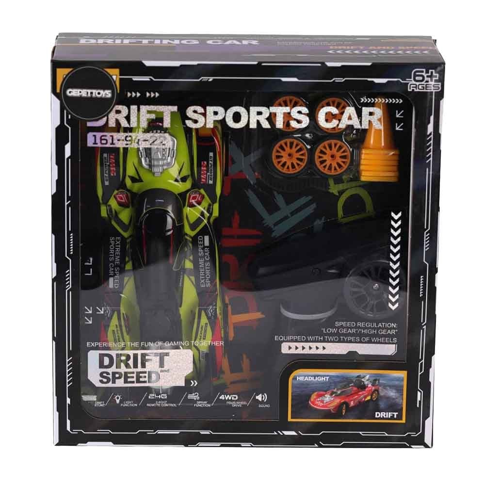 GepettoysGepettoys 2.4 Gh Duman Atan Yüksek Hızlı Yedek Tederli Drift Arabası