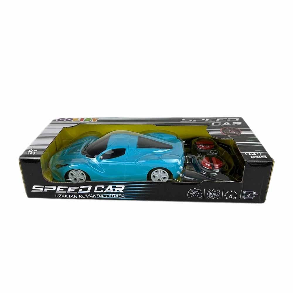 GokidyGokidy 1:24 Ölçek Full Fonksiyon Uzaktan Kumandalı Pilli Speed Car