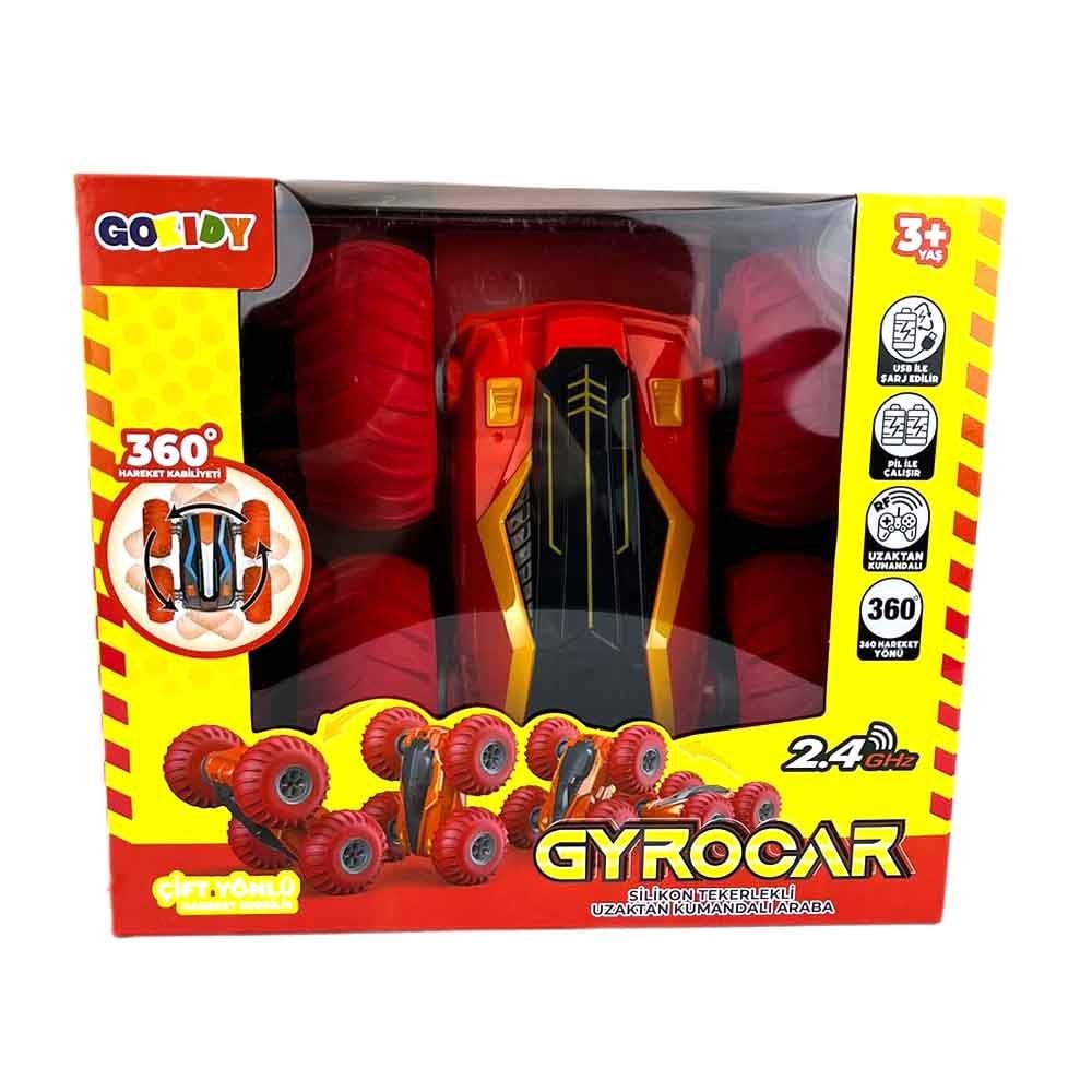 GokidyGokidy Kumandalı Büyük Teker Gyrocar Araba