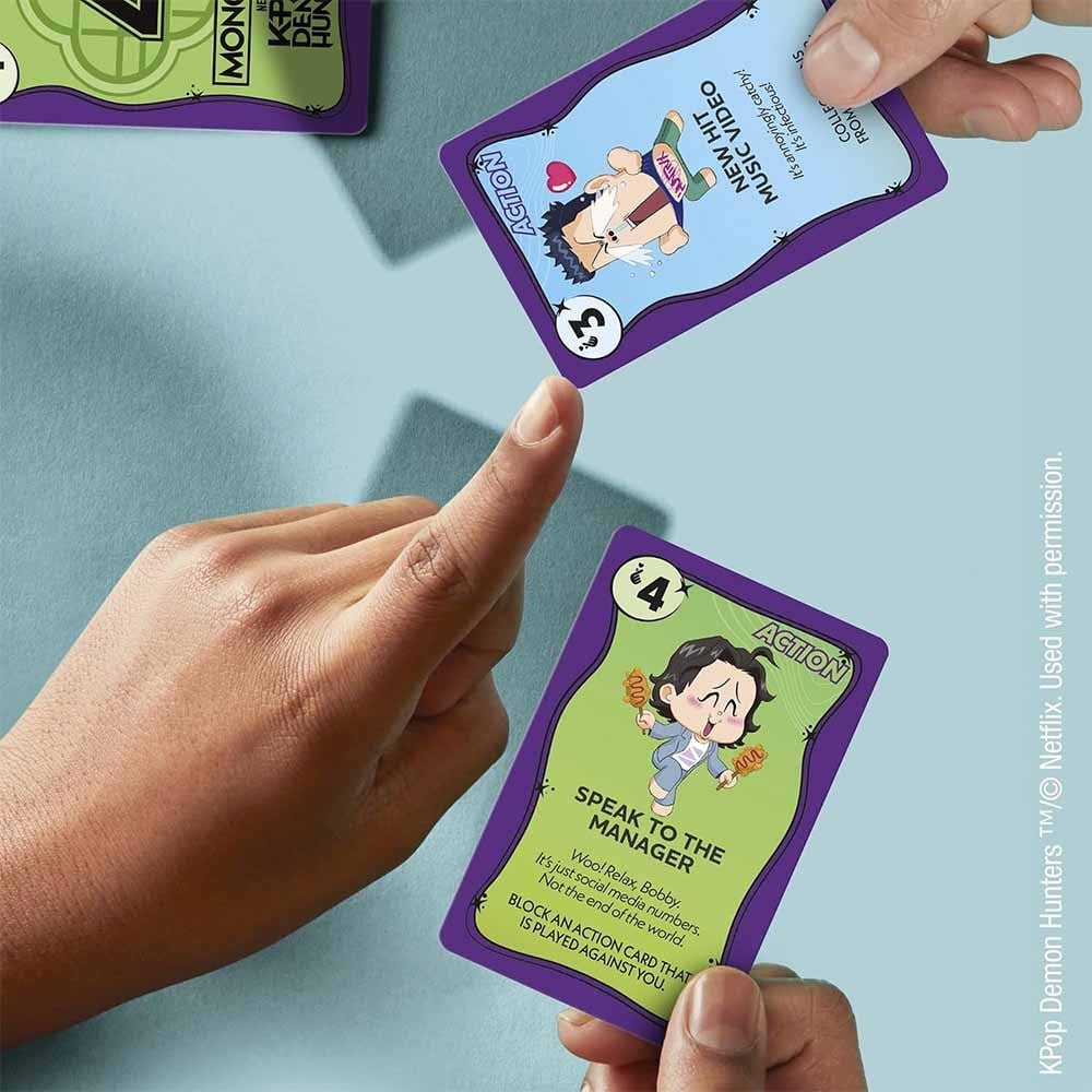 HasbroMonopoly Deal Kpop Demon Hunters Kart Oyunu