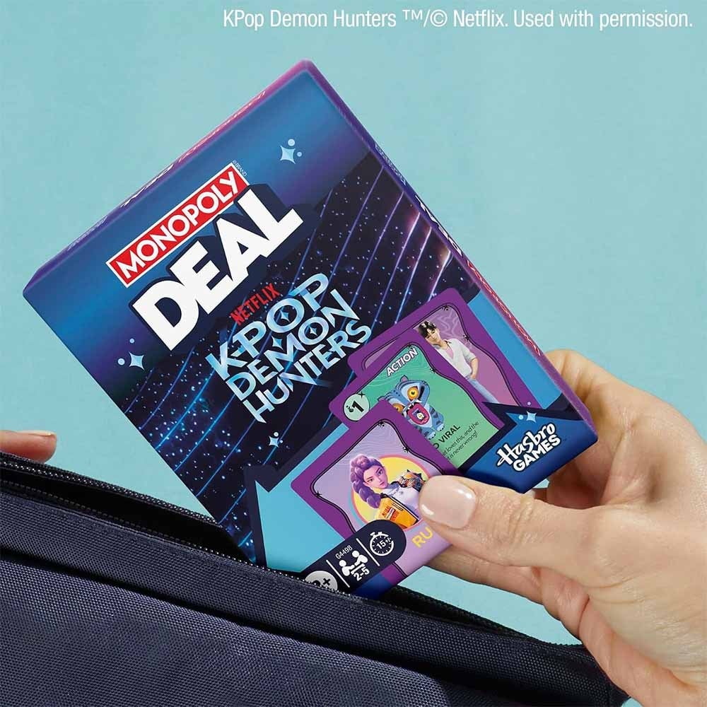 HasbroMonopoly Deal Kpop Demon Hunters Kart Oyunu