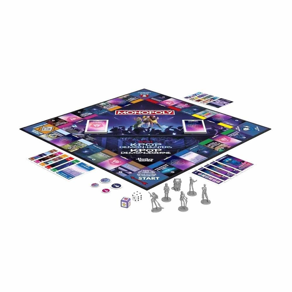 HasbroMonopoly K-Pop Demon Hunters Kutu Oyunu