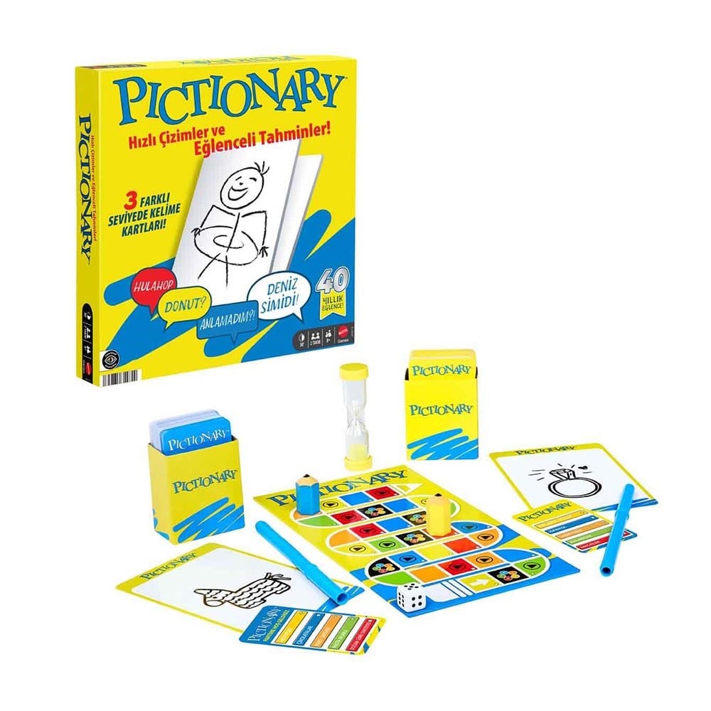 MattelPictionary Kutu Oyunu