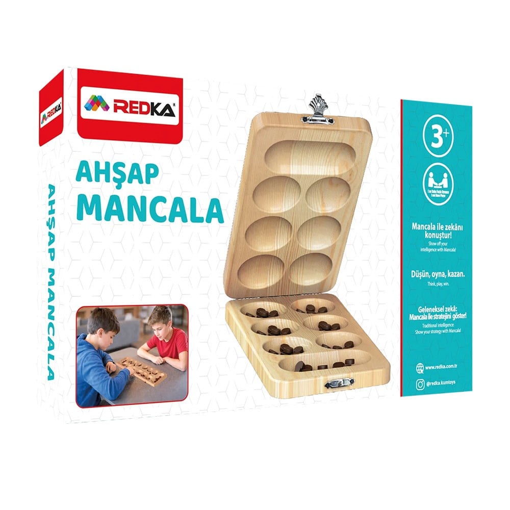 RedkaRedka Kapaklı Ahşap Mangala