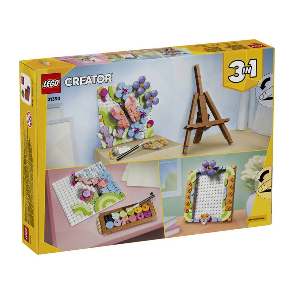 LegoLEGO Creator 3ü 1 arada Çiçekli Tablo 348 Parça