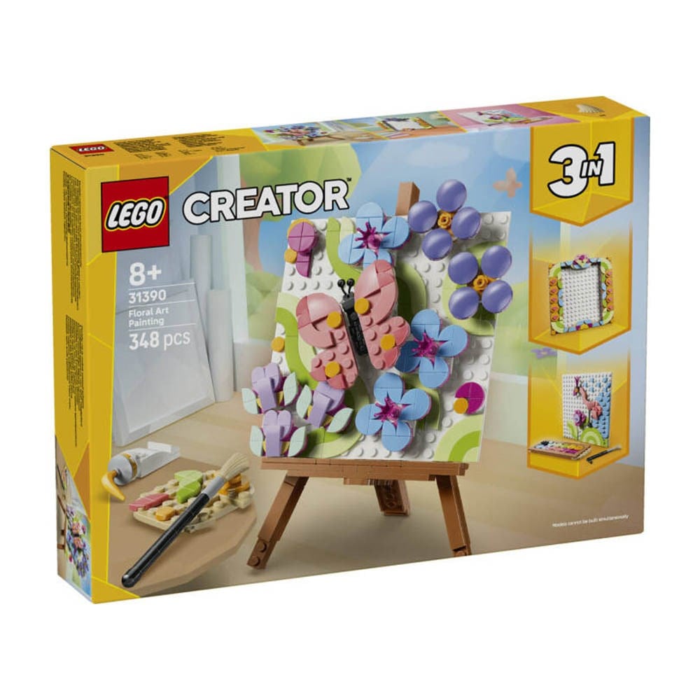 LegoLEGO Creator 3ü 1 arada Çiçekli Tablo 348 Parça