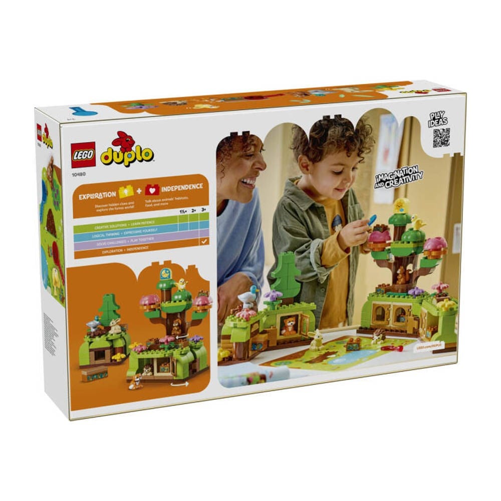 LegoLEGO Duplo Vahşi Hayvanlarla Keşif Ormanı 131 Parça