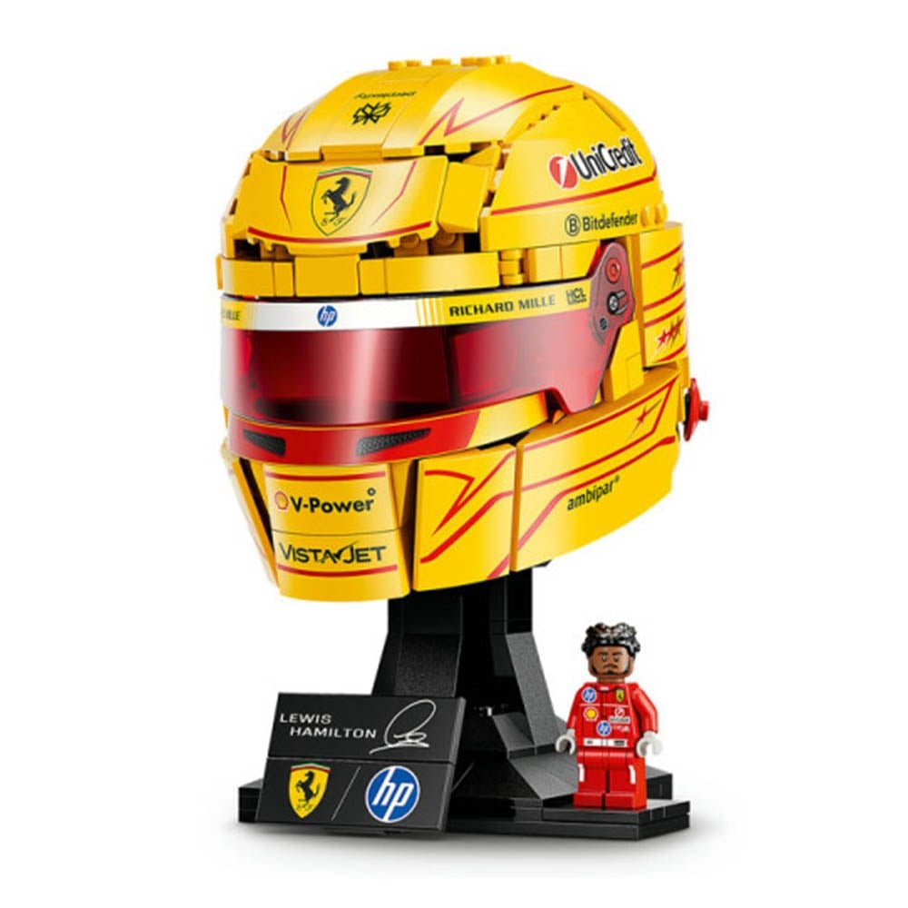 LegoLEGO Editions Scuderia Ferrari HP Lewis Hamilton Kaskı 884 Parça