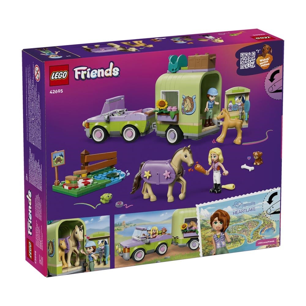 LegoLEGO Friends At ve Tay Römorku 279 Parça
