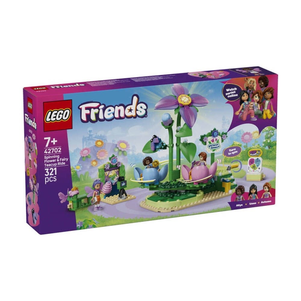 LegoLEGO Friends Dönen Çiçek ve Peri Fincanı 321 Parça