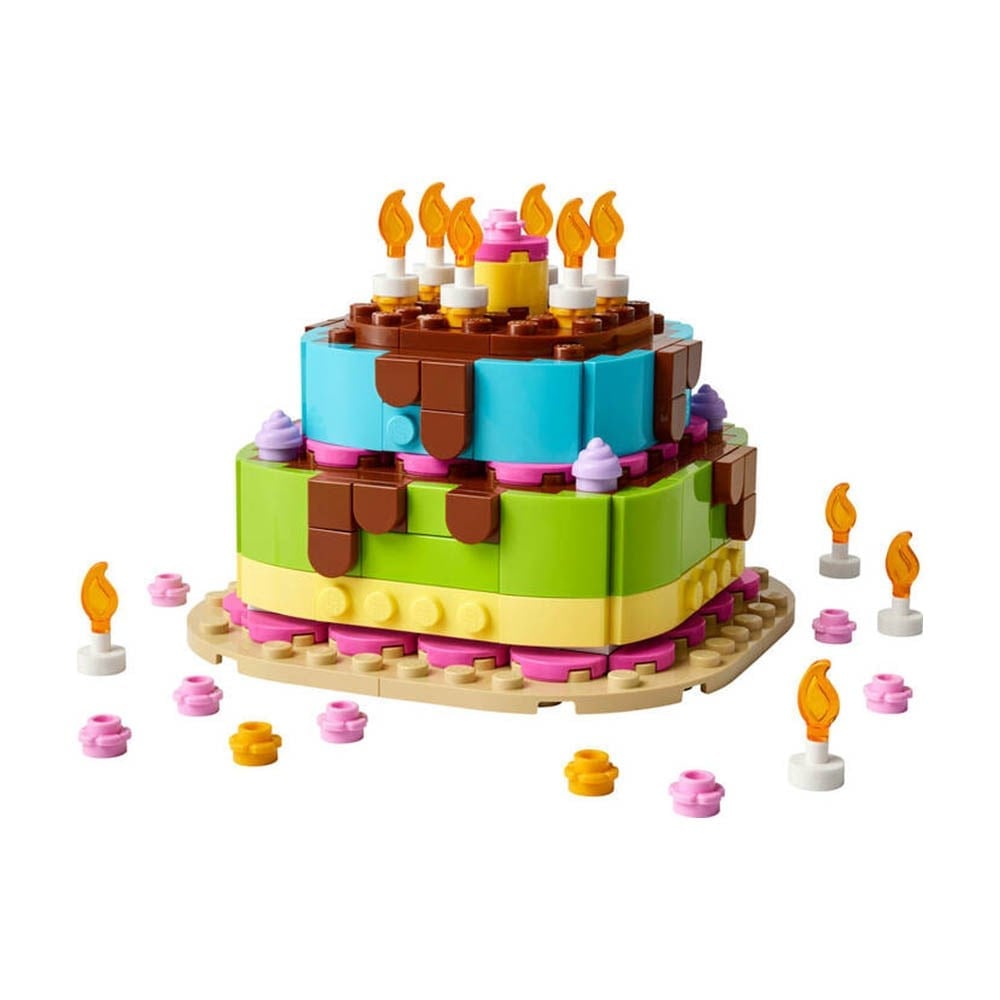LegoLEGO Iconic Doğum Günü Pastası 219 Parça