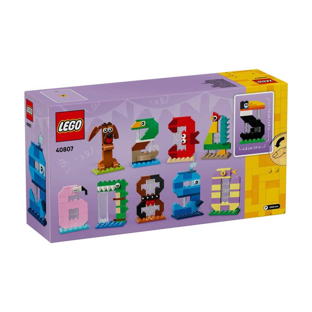 LegoLEGO Iconic Doğum Günü Rakamları 281 Parça