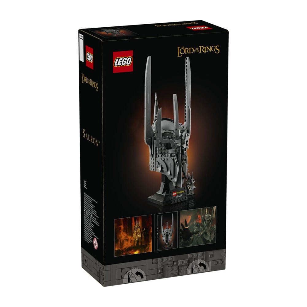 LegoLEGO Icons Yüzüklerin Efendisi Sauronun Miğferi 538 Parça