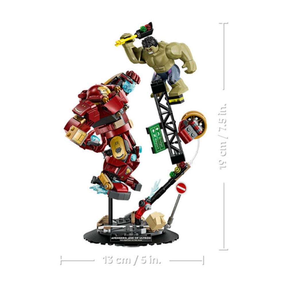 LegoLEGO Marvel Efsanevi Savaş Hulkbuster Hulka Karşı 413 Parça