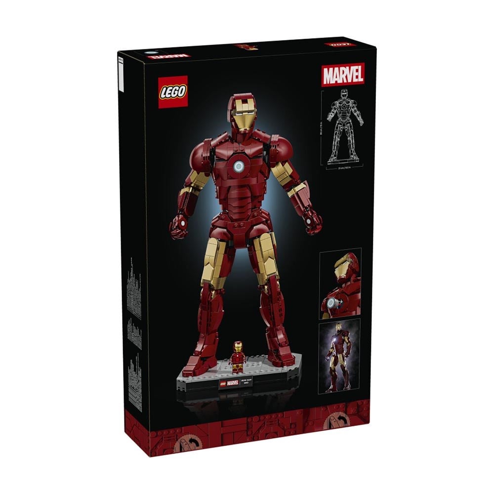 LegoLEGO Marvel Iron Man Mark 3 Koleksiyoncu Versiyonu 1297 Parça