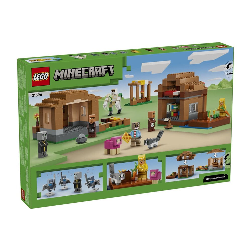 LegoLEGO Minecraft Evoker Köy Saldırısı 607 Parça
