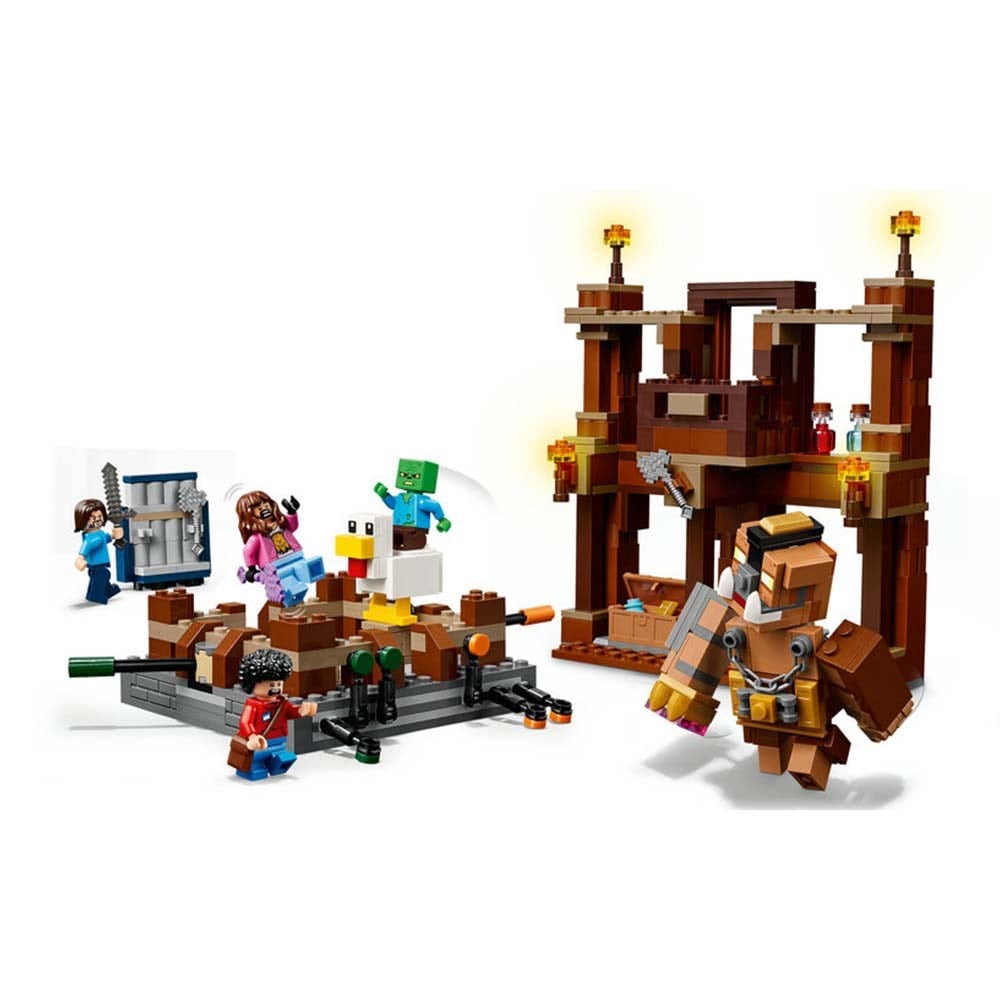 LegoLEGO Minecraft Orman Malikanesi Dövüş Ringi 491 Parça