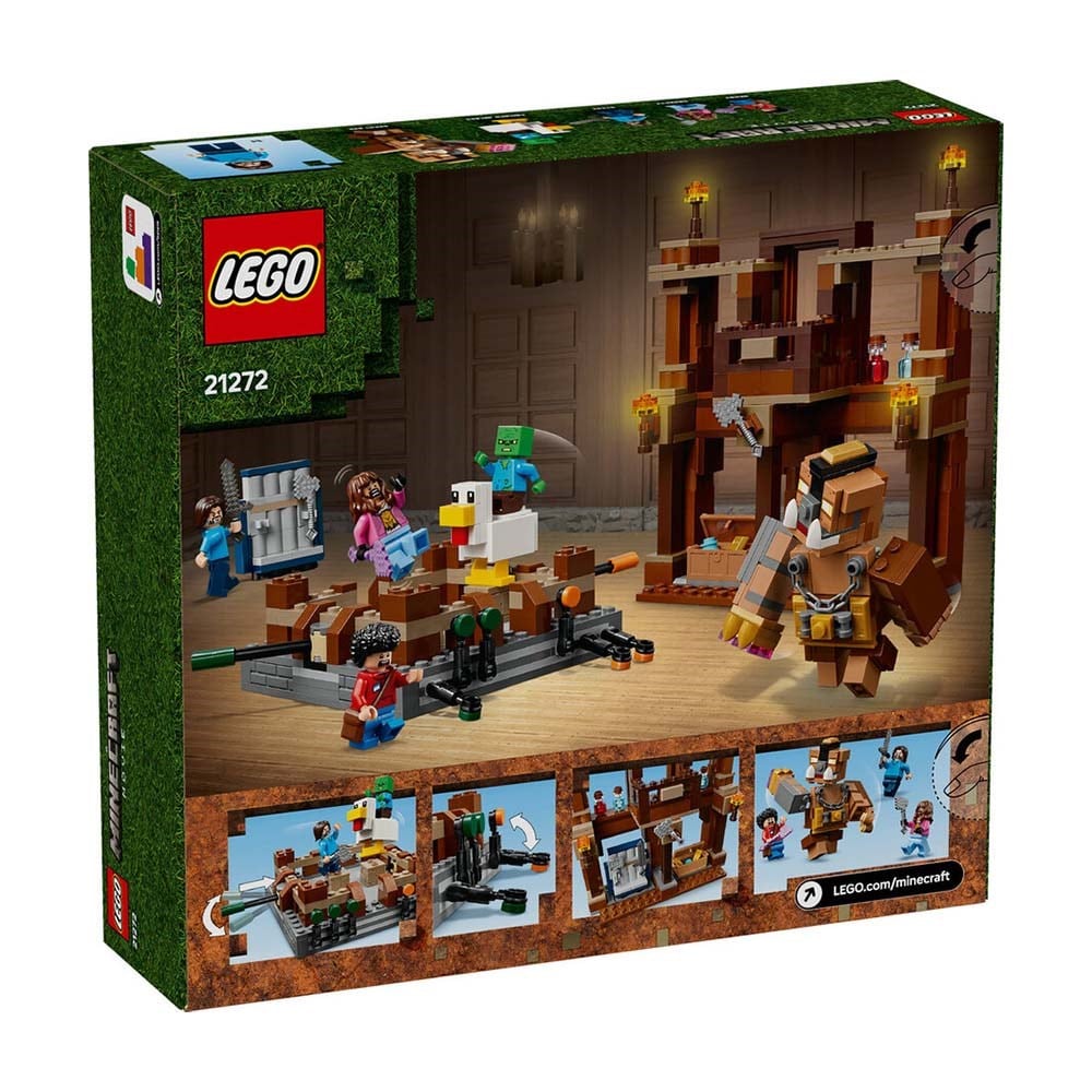 LegoLEGO Minecraft Orman Malikanesi Dövüş Ringi 491 Parça
