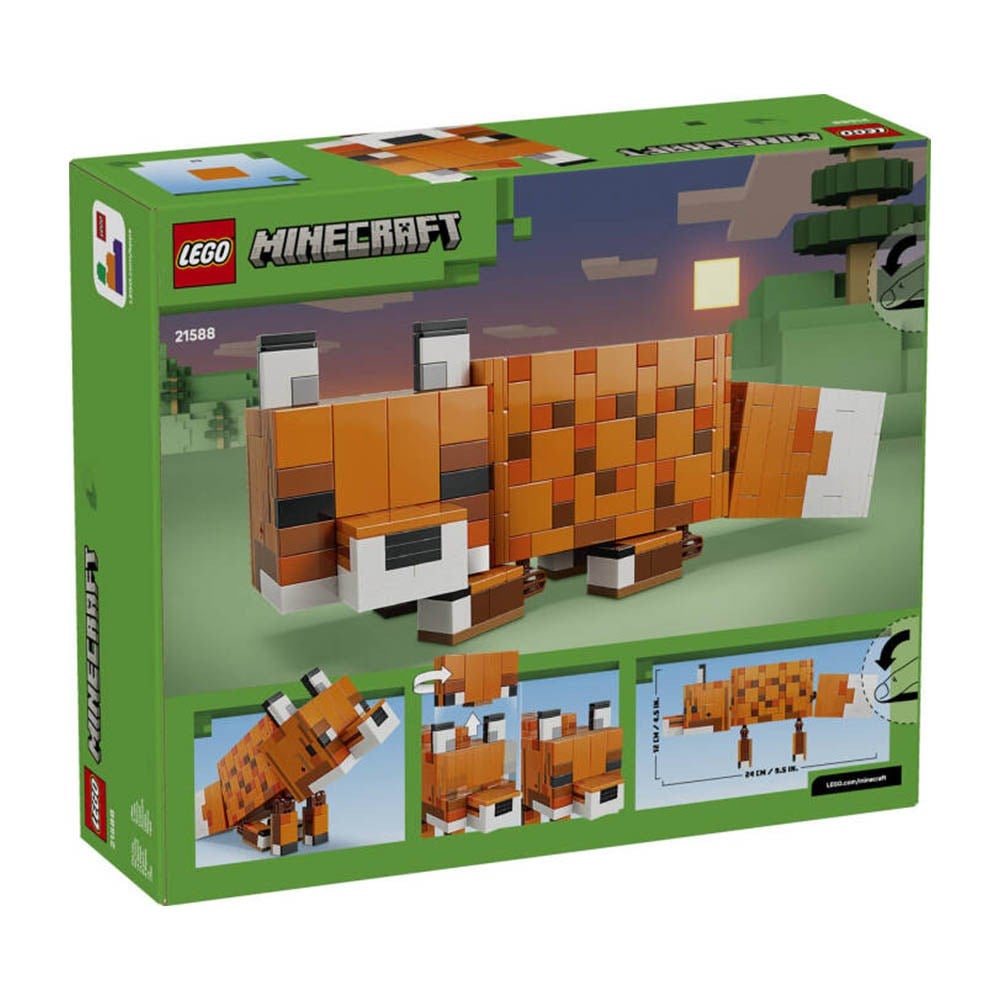 LegoLEGO Minecraft Tilki 497 Parça