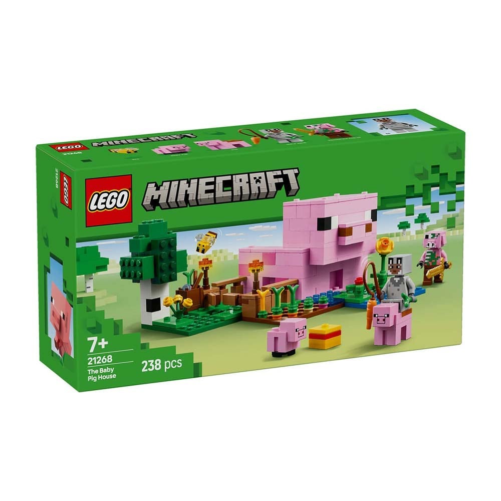 LegoLEGO Minecraft Yavru Domuz Evi 238 Parça