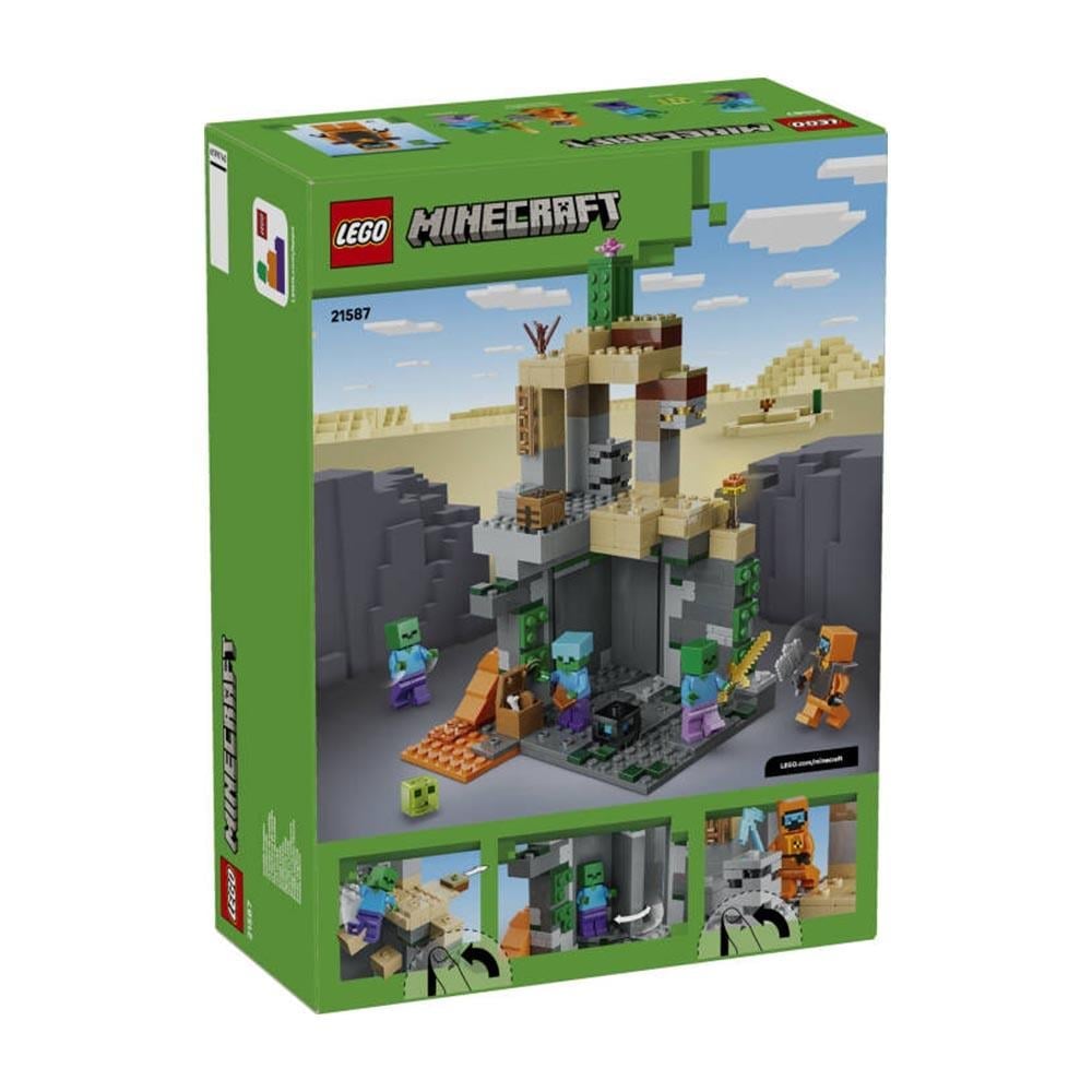 LegoLEGO Minecraft Zombi Zindanı 284 Parça