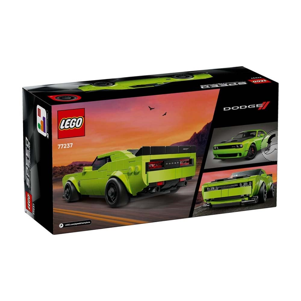 LegoLego Speed Champ Dodge Challenger SRT 390 parça 9 Yaş