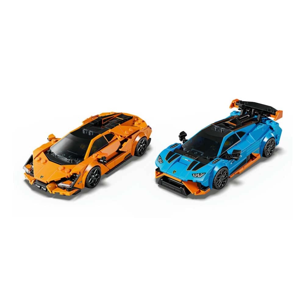 LegoLego Speed Champ Lamborghini Revuelto ve Hurac n STO 607 parça 10 Yaş