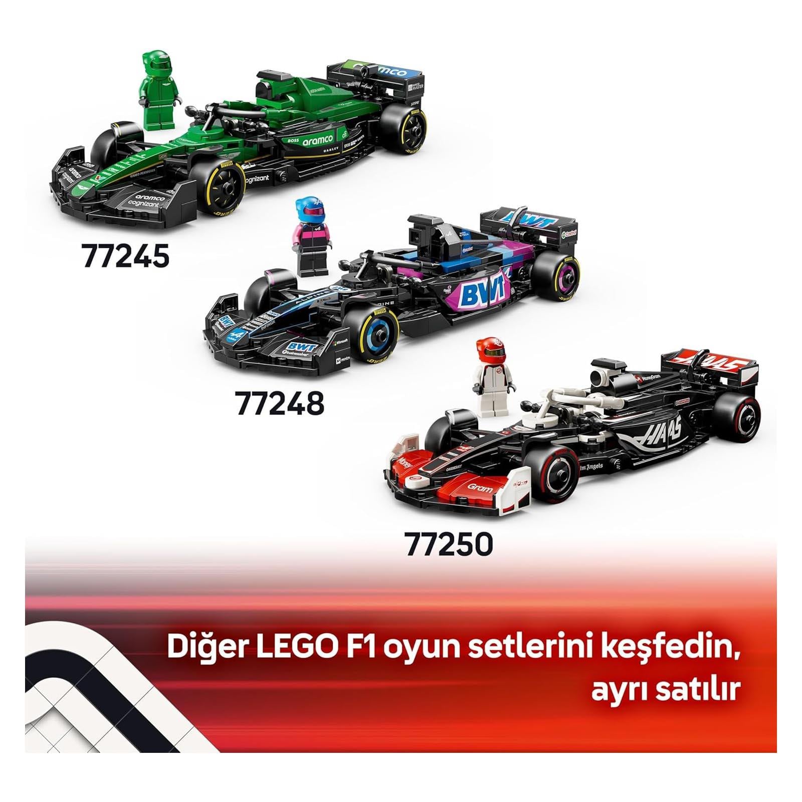 LegoLEGO Speed Champions Ferrari SF-24 F1 Yarış Arabası 275 Parça