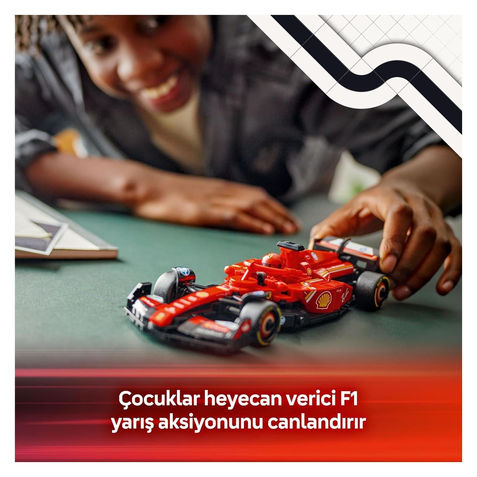 LegoLEGO Speed Champions Ferrari SF-24 F1 Yarış Arabası 275 Parça