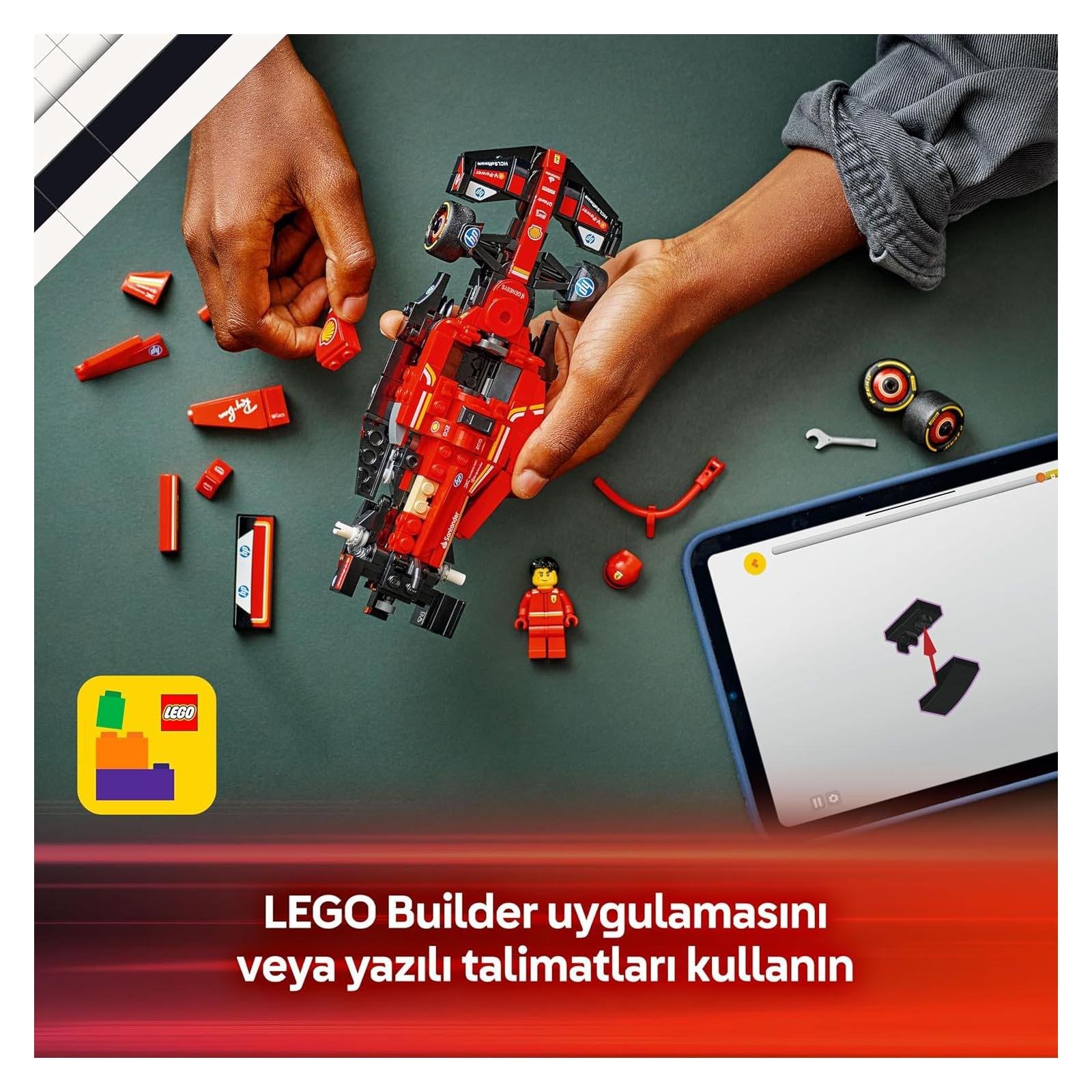 LegoLEGO Speed Champions Ferrari SF-24 F1 Yarış Arabası 275 Parça