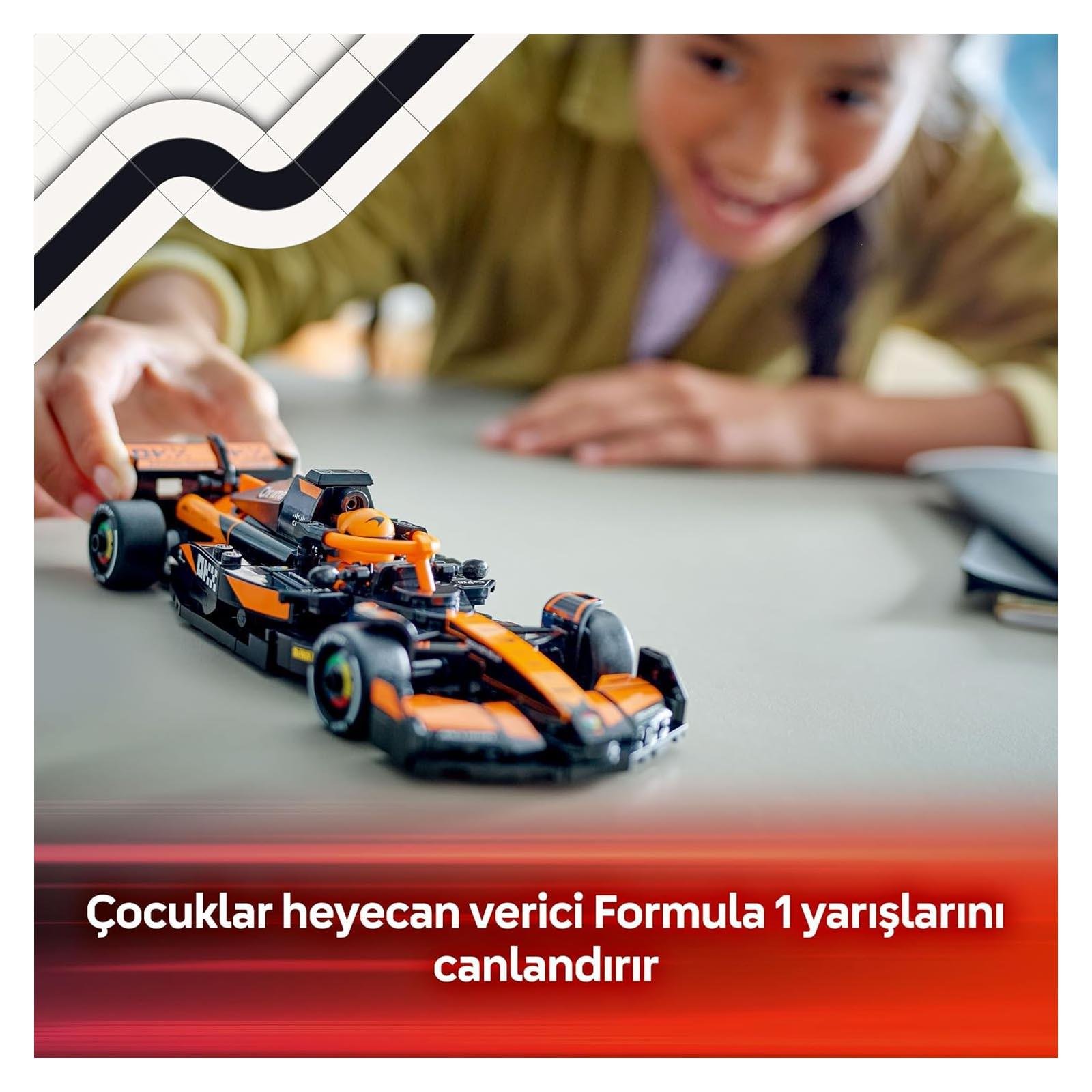 LegoLEGO Speed Champions McLaren F1 Team MCL38 Yarış Arabası 269 Parça