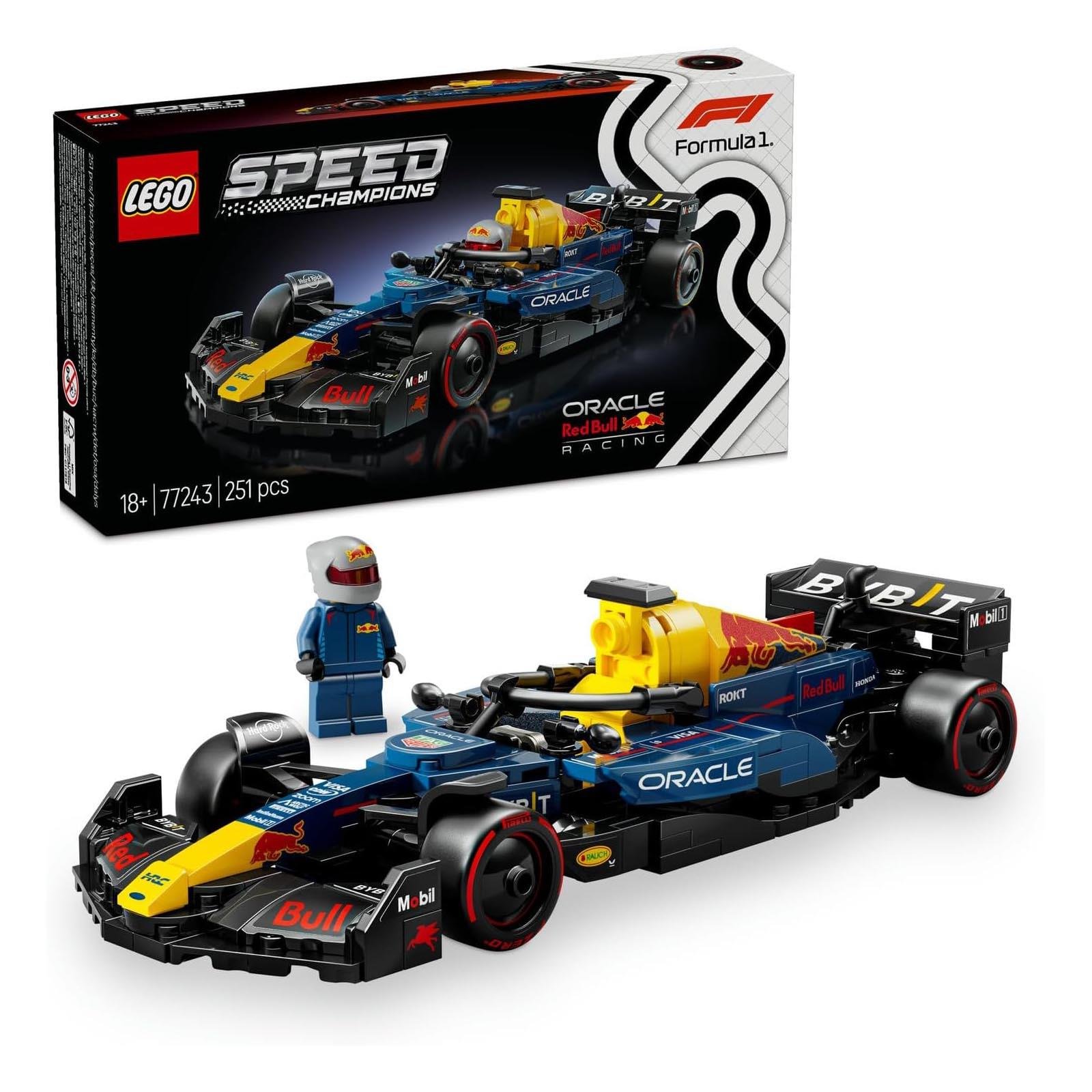LegoLEGO Speed Champions Oracle Red Bull Racing RB20 F1 Yarış Arabası 251 Parça