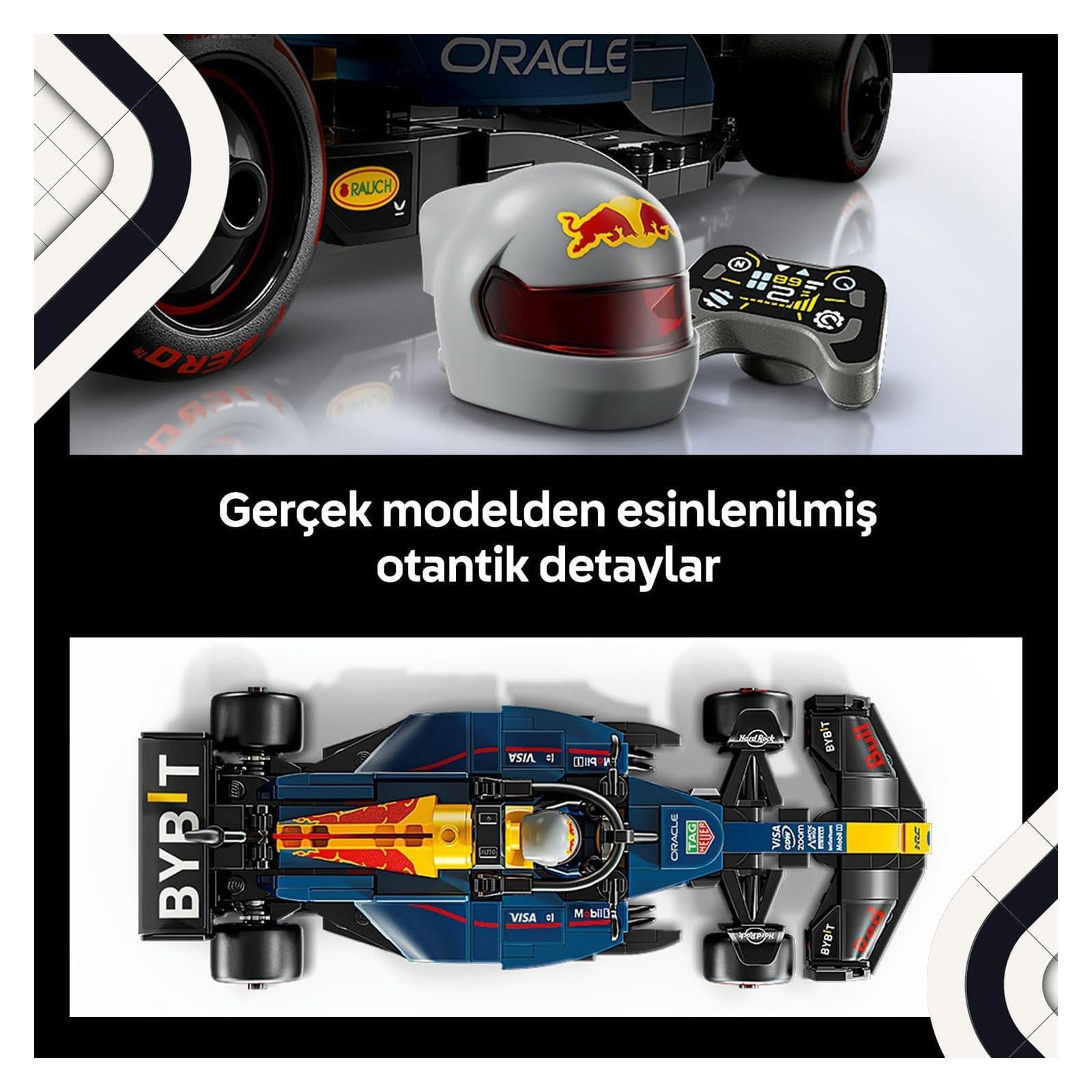 LegoLEGO Speed Champions Oracle Red Bull Racing RB20 F1 Yarış Arabası 251 Parça