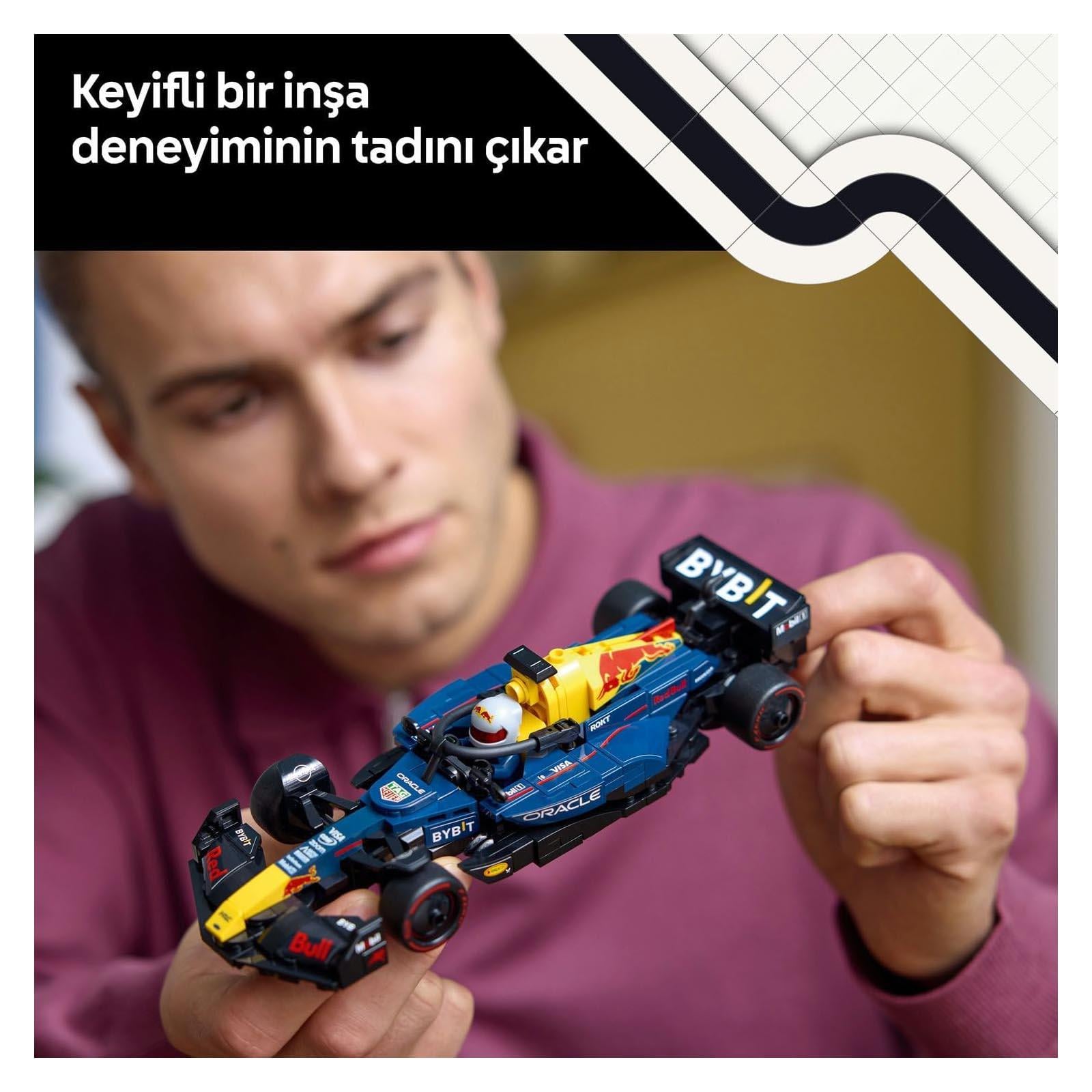 LegoLEGO Speed Champions Oracle Red Bull Racing RB20 F1 Yarış Arabası 251 Parça