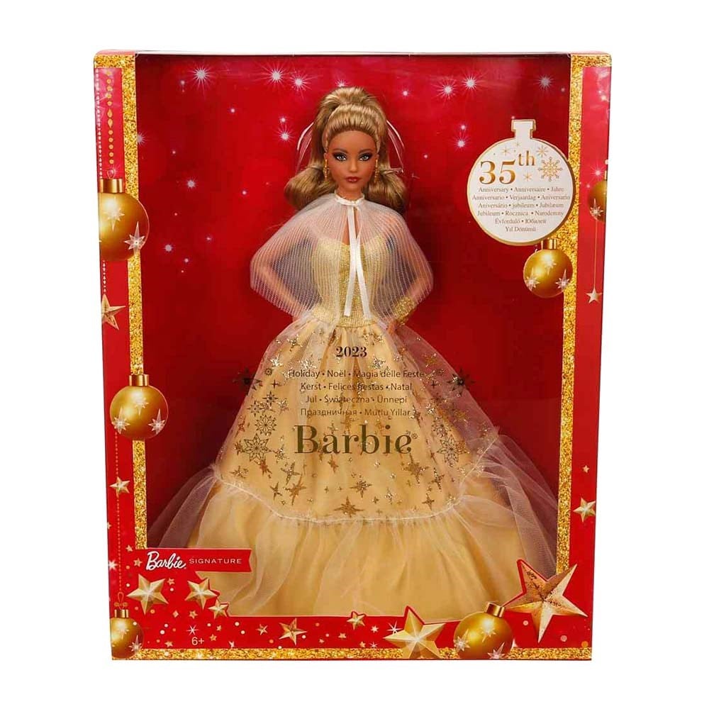 BarbieBarbie 2023 Mutlu Yıllar Bebeği Kumral