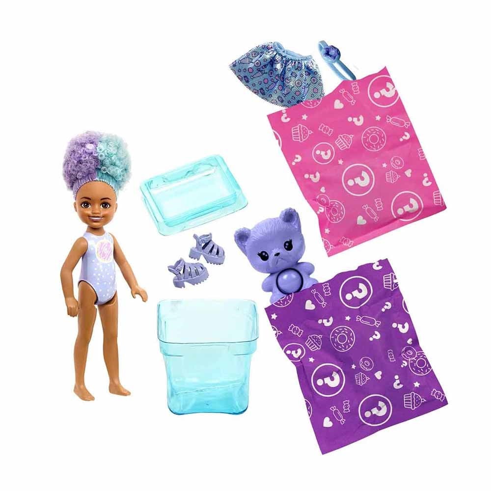 BarbieBarbie Chelsea POP Reveal Atıştırmalık Serisi Sürpriz Paket