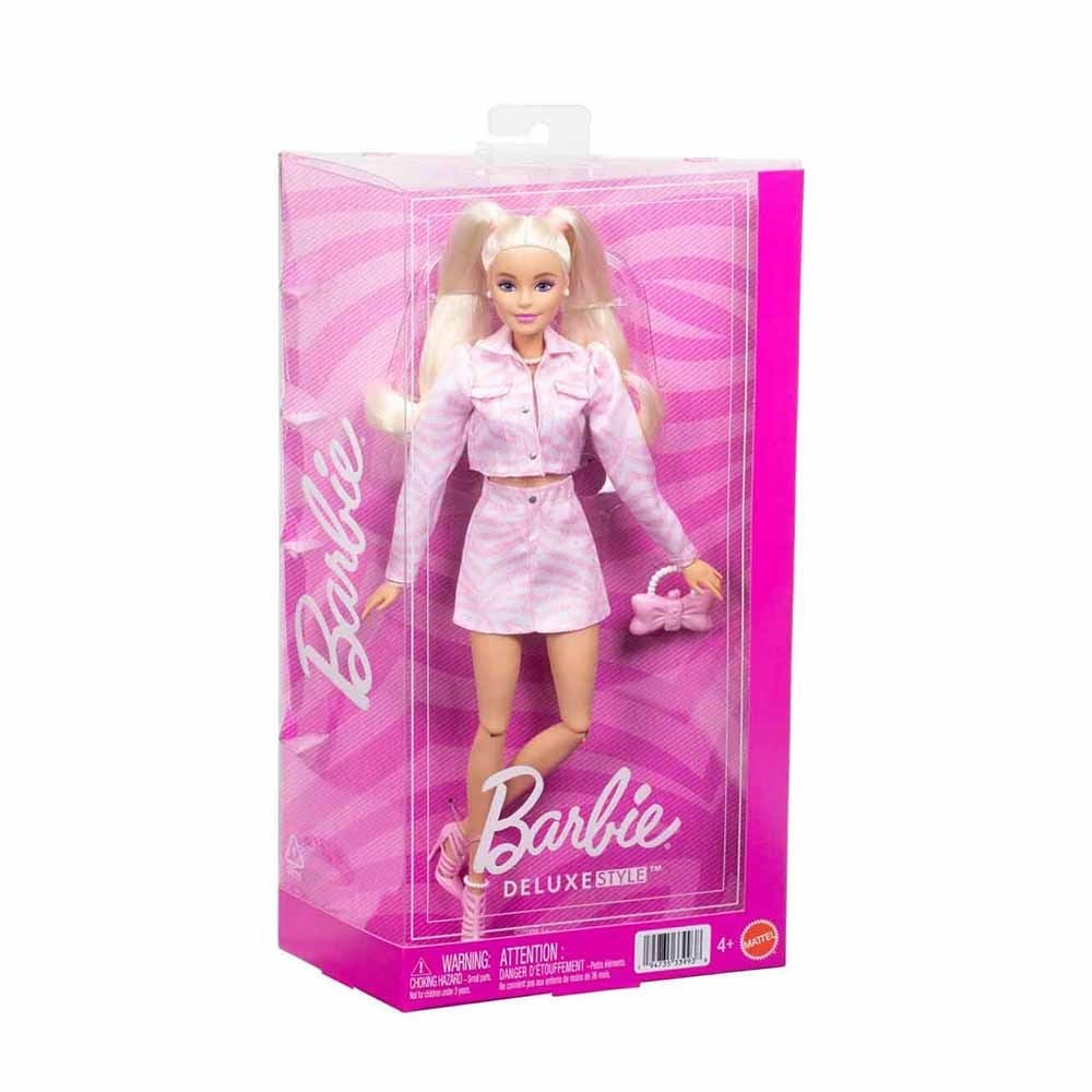 BarbieBarbie Deluxe Style Pembe Ceketli Bebek