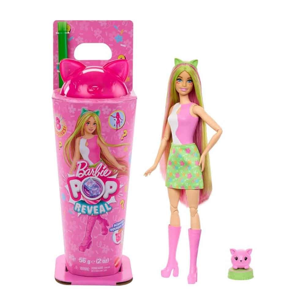 BarbieBarbie Pop Reveal Shake Serisi Pembe Kedi