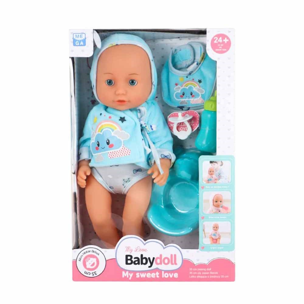 MegaBabydoll My Love Tuvalet Eğitimi Seti 35 cm